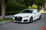 Audi A4 Sedan Quattro on Vossen Wheels (CVT) 2017 года